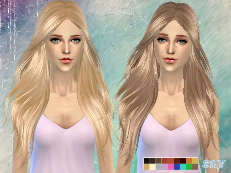 The Sims Resource Hairstyle 194 By Skysims Sims 4 Hairs