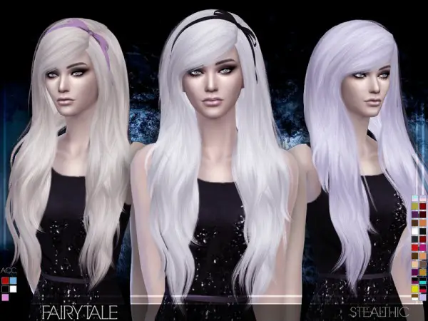 Stealthic: Fairytale hairstyle for Sims 4