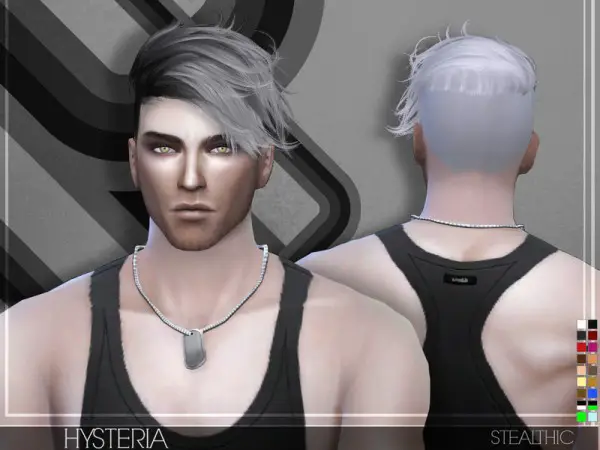 Stealthic: Hysteria hairstyle for Sims 4
