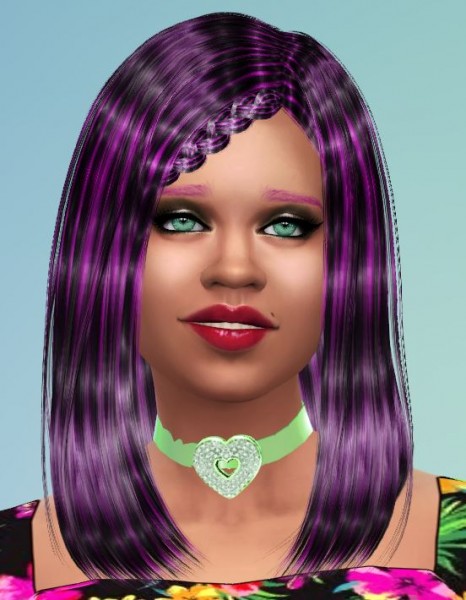 Mod The Sims: Alesso`s Circus Hairstyle 28 Recolors by Pinkstorm25 for Sims 4