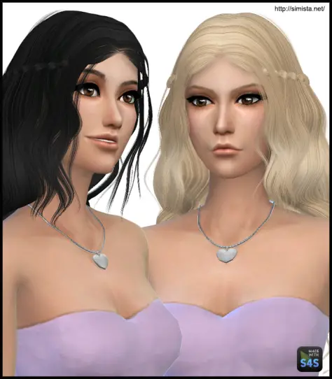 Simista: Alesso`s Firenze hairstyle retextured for Sims 4