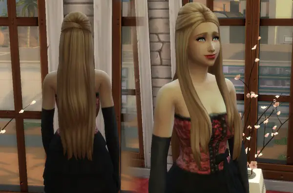 Mystufforigin: Pure hairstyle for Sims 4