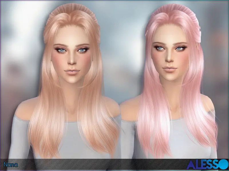 Nana Hair The Sims 4 Download Simsdom Ru Sims Hair Sims 4 Sims | Images ...