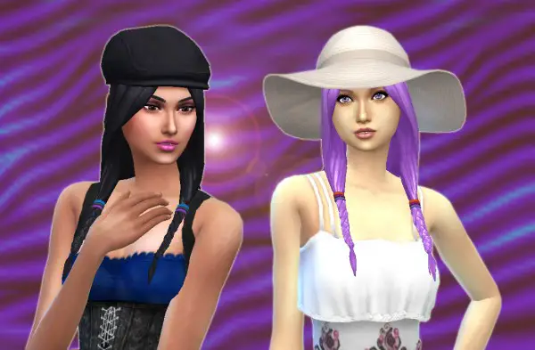 Mystufforigin: Sunset Hairstyle for Sims 4