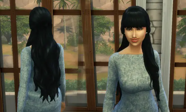 Mystufforigin: Flame hairstyle for Sims 4