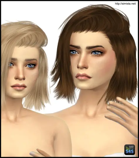 Simista: Stealthic High Life h0airstyle retextured for Sims 4