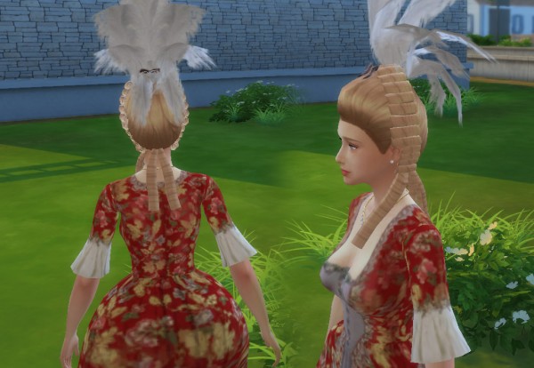 Mystufforigin: Rococo Hair Conversion for Sims 4