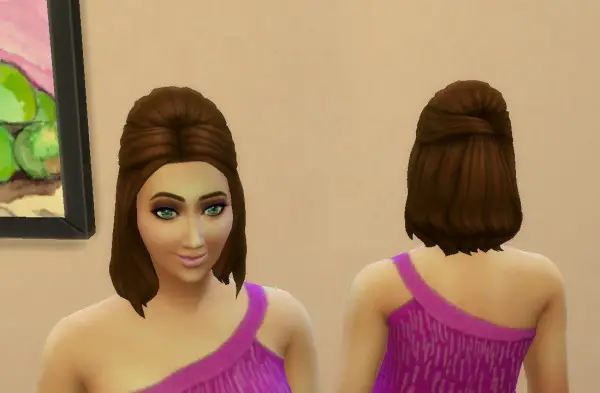Mystufforigin: Downy Hair for Sims 4
