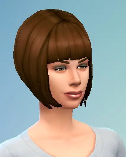 Birksches sims blog: Chrissie bob and Alexandra bob hairstyle for Sims 4
