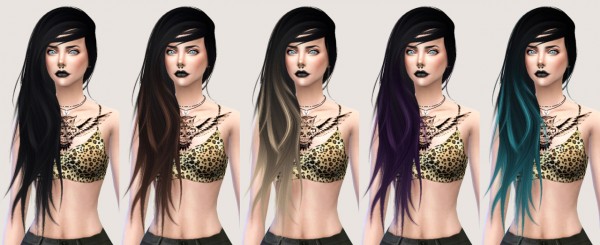 Salem2342: Stealthic Vanity hairstyle retextured for Sims 4