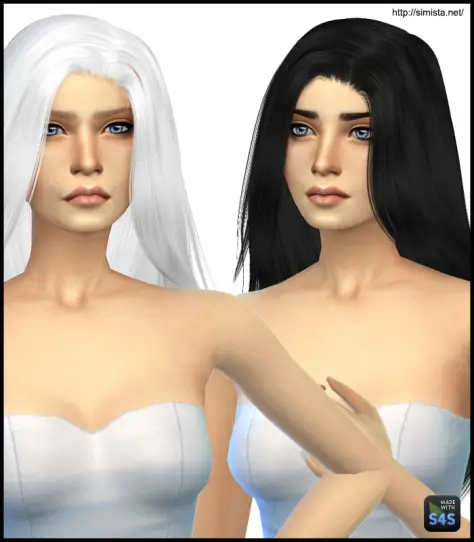 Simista: Alesso`s Gecko hairstyle retextured for Sims 4