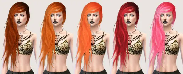Salem2342: Stealthic Vanity hairstyle retextured for Sims 4