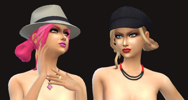 Mystufforigin: Triss Merigold Hairstyle for Sims 4