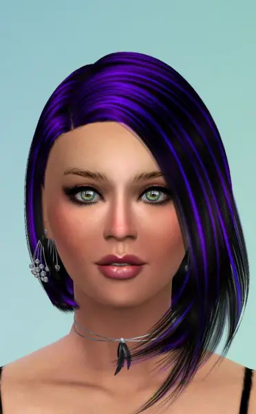 Mod The Sims: 29 Recolors of Nightcrawler Edge hairstyle by Pinkstorm25 for Sims 4