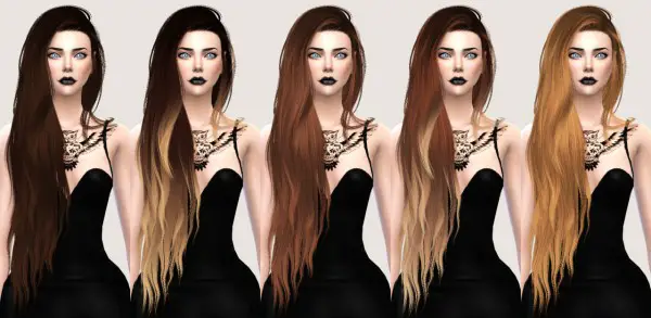 Salem2342: Stealthic Aquaria Hairstyle Retextured for Sims 4