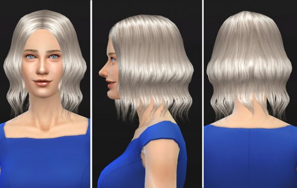 Lunararc Sims: Eleina Hairstyle for Sims 4