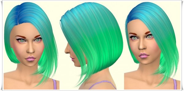 Annett`s Sims 4 Welt: Parrot bob hairstyle for Sims 4