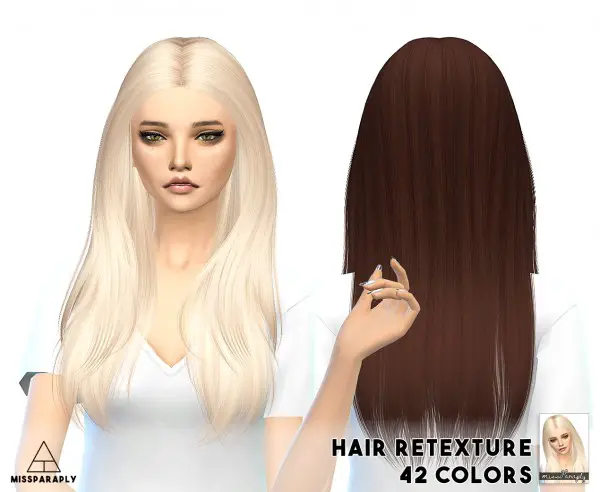 Sims 4 Hairs ~ Miss Paraply: Nightcrawler hairsstyles retextured