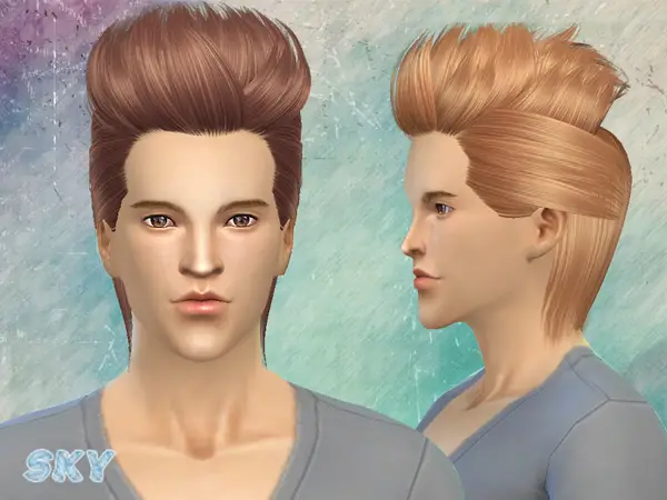The Sims Resource: Hairstyle 234 by Skysims for Sims 4
