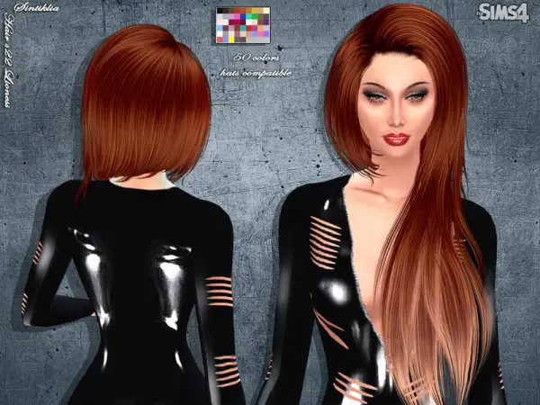 The Sims Resource: Hairstyle 22 Lioness by Sintiklia for Sims 4