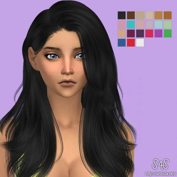 Simista: Alesso`s Hide hairstyle retextured - Sims 4 Hairs