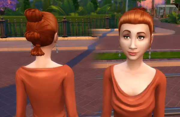 Mystufforigin: Reys Hairstyle for Sims 4