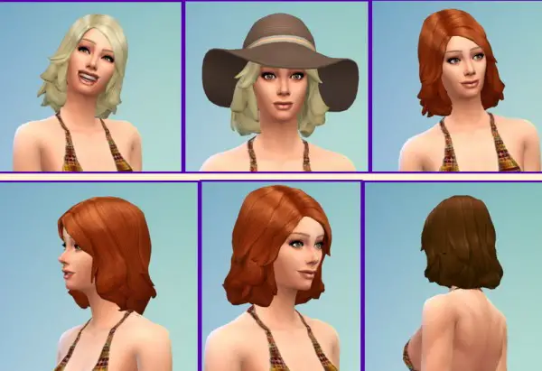 Birksches sims blog: Gerad Hair for Sims 4