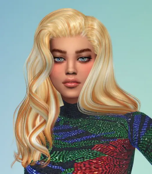 Mod The Sims: 24 Recolors of Alesso Coolsims Anto Omen hair by Pinkstorm25 for Sims 4