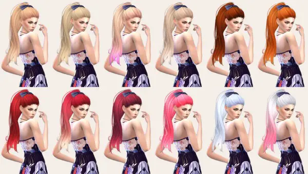 Salem2342: Anto`s Paraguay Hair Retextured for Sims 4
