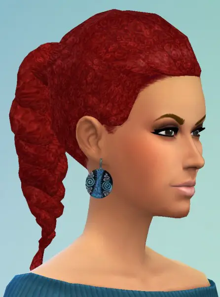 Birksches sims blog: Afro braid & Bun and Bangs for Sims 4