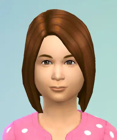 Birksches sims blog: Girly Bob for Sims 4