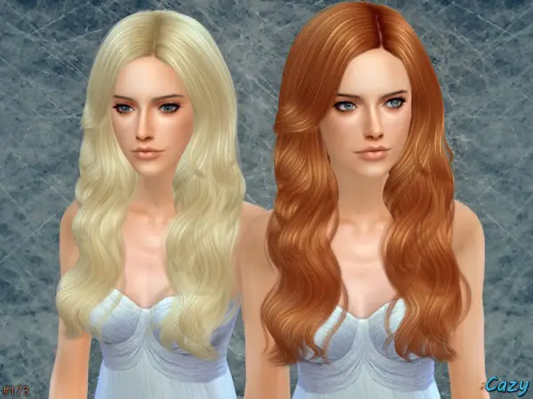 The Sims Resource: Raindrops   Hair by Cazy for Sims 4