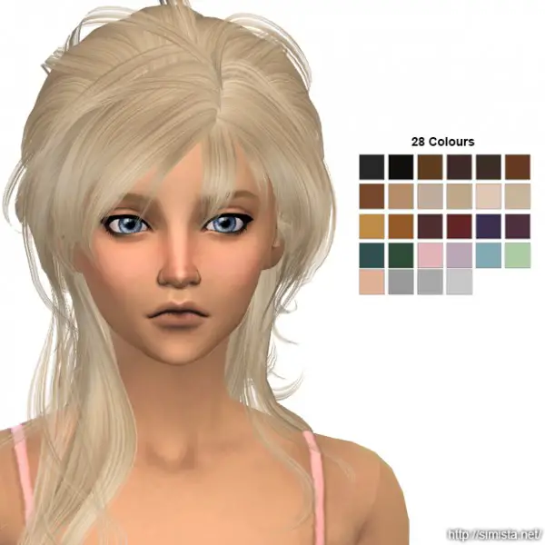 Simista: May Sims 108F Hair Retexture for Sims 4