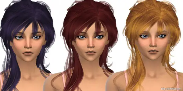 Simista: May Sims 108F Hair Retexture for Sims 4