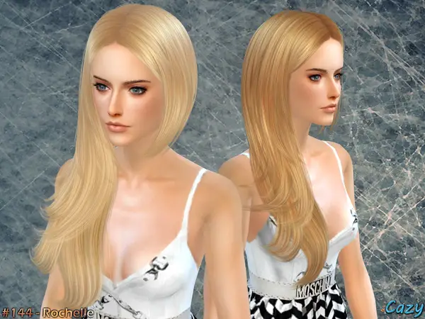 The Sims Resource: Rochelle hairstyle converted by Cazy for Sims 4