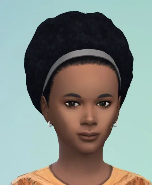 Birksches sims blog: Girly Afro hair for Sims 4