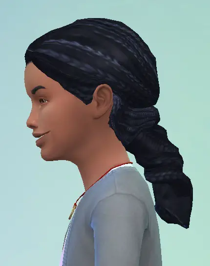 Birksches sims blog: Kids Dreads hair for Sims 4