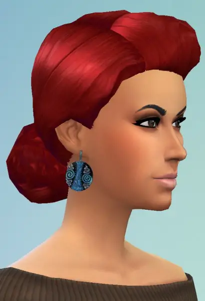 Birksches sims blog: Ella Hair for Sims 4