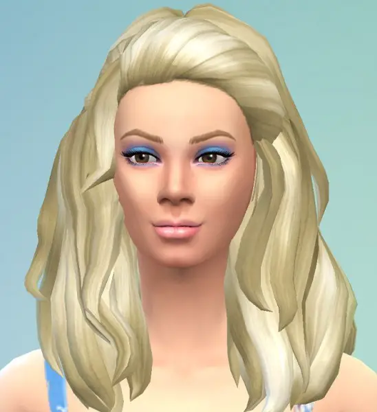 Birksches sims blog: Deneuve Hairstyle for Sims 4