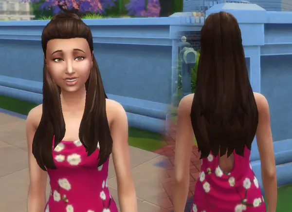 Mystufforigin: Ariana hair for Sims 4