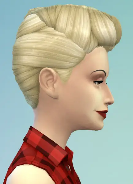 Birksches sims blog: The 50s Hair for ladys for Sims 4