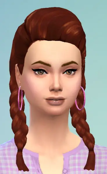 Birksches sims blog: Gretchen Hair for Sims 4
