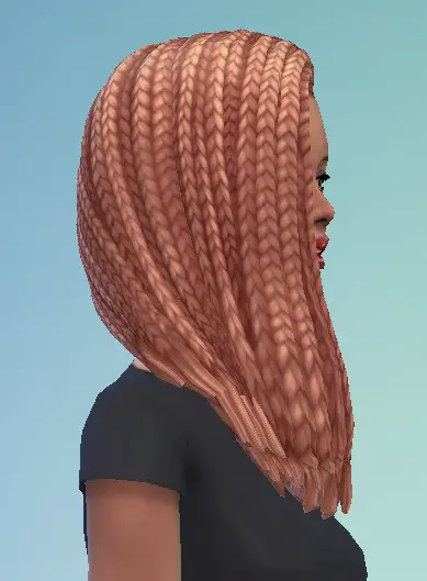 Birksches sims blog: Box Brides Hair for Sims 4