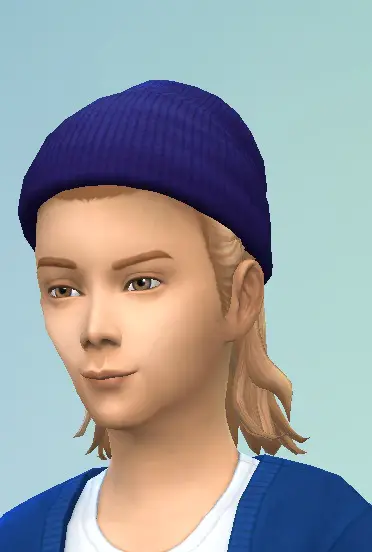 Birksches sims blog: Long Tied hair for Boys for Sims 4