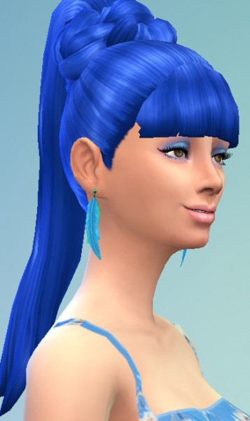 Birksches sims blog: Jienny Hair for her for Sims 4