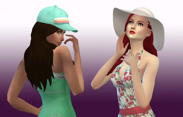 Mystufforigin: Claire Hair version 2 for Sims 4