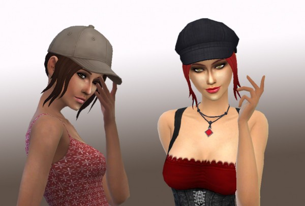 Mystufforigin: Loose Ponytail for Sims 4