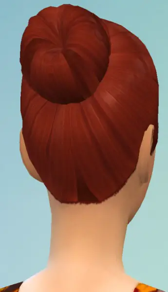 Birksches Sims Blog Crown Bun Hair Sims 4 Hairs