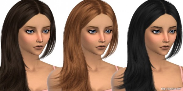 Simista: Cazy Rochelle Hair Retexture for Sims 4