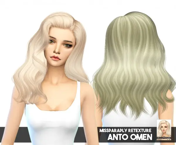 Sims 4 Hairs ~ Miss Paraply: Hairs Retextured